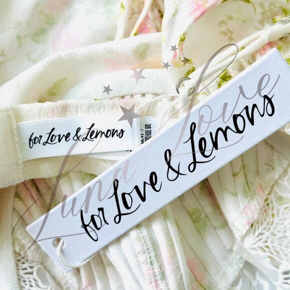 FOR LOVE & LEMONS Chania Midi Floral Dress NWT - Picture 10 of 11